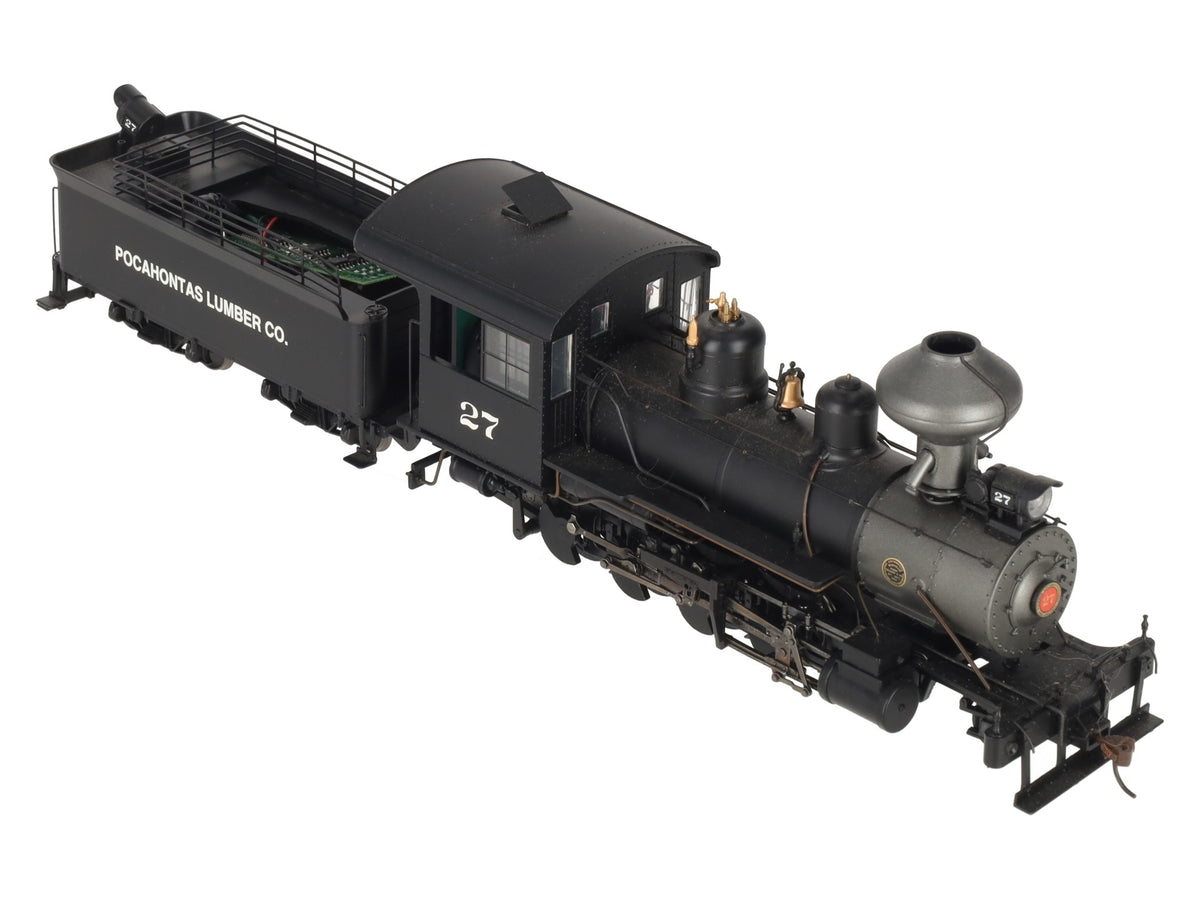 Bachmann 25960 On30 Pocahontas Lumber Co. 2-8-0 Steam Locomotive #27 w/DCC VG/Box
