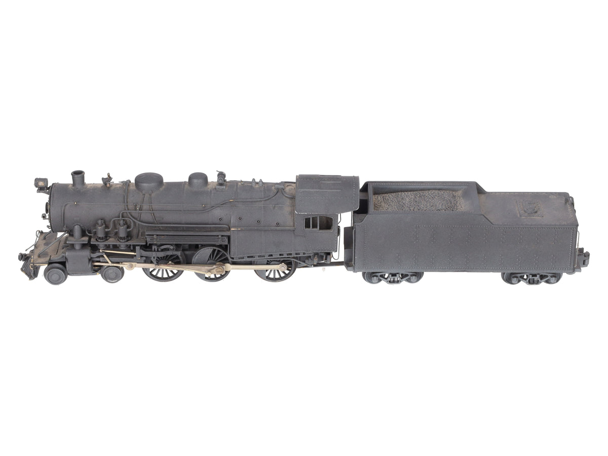 S Scale Diecast & BRASS 4-6-0 Steam Locomotive & Tender - Painted
