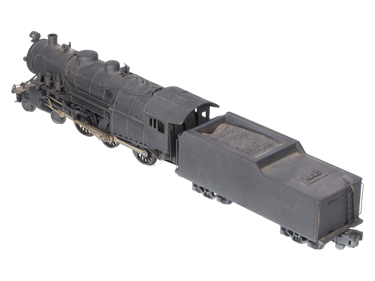 S Scale Diecast & BRASS 4-6-0 Steam Locomotive & Tender - Painted