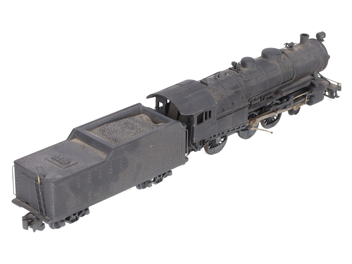 S Scale Diecast & BRASS 4-6-0 Steam Locomotive & Tender - Painted