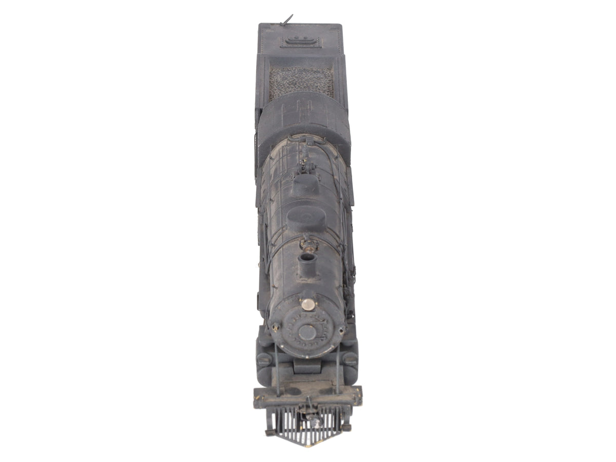 S Scale Diecast & BRASS 4-6-0 Steam Locomotive & Tender - Painted