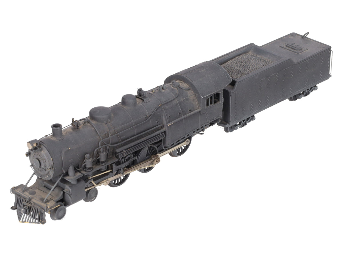 S Scale Diecast & BRASS 4-6-0 Steam Locomotive & Tender - Painted