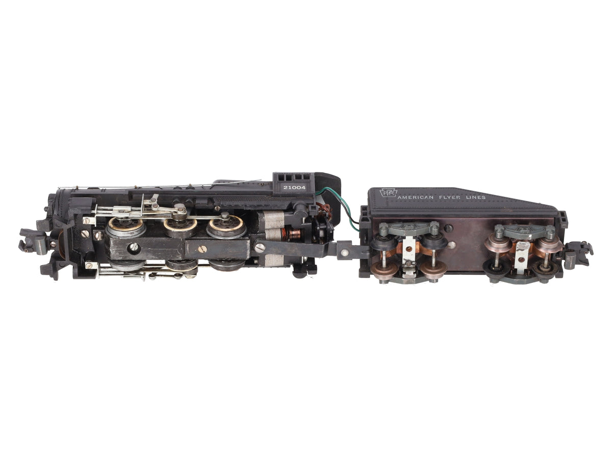 American Flyer 21004 Vintage S 0-6-0 Steam Switcher & Tender VG