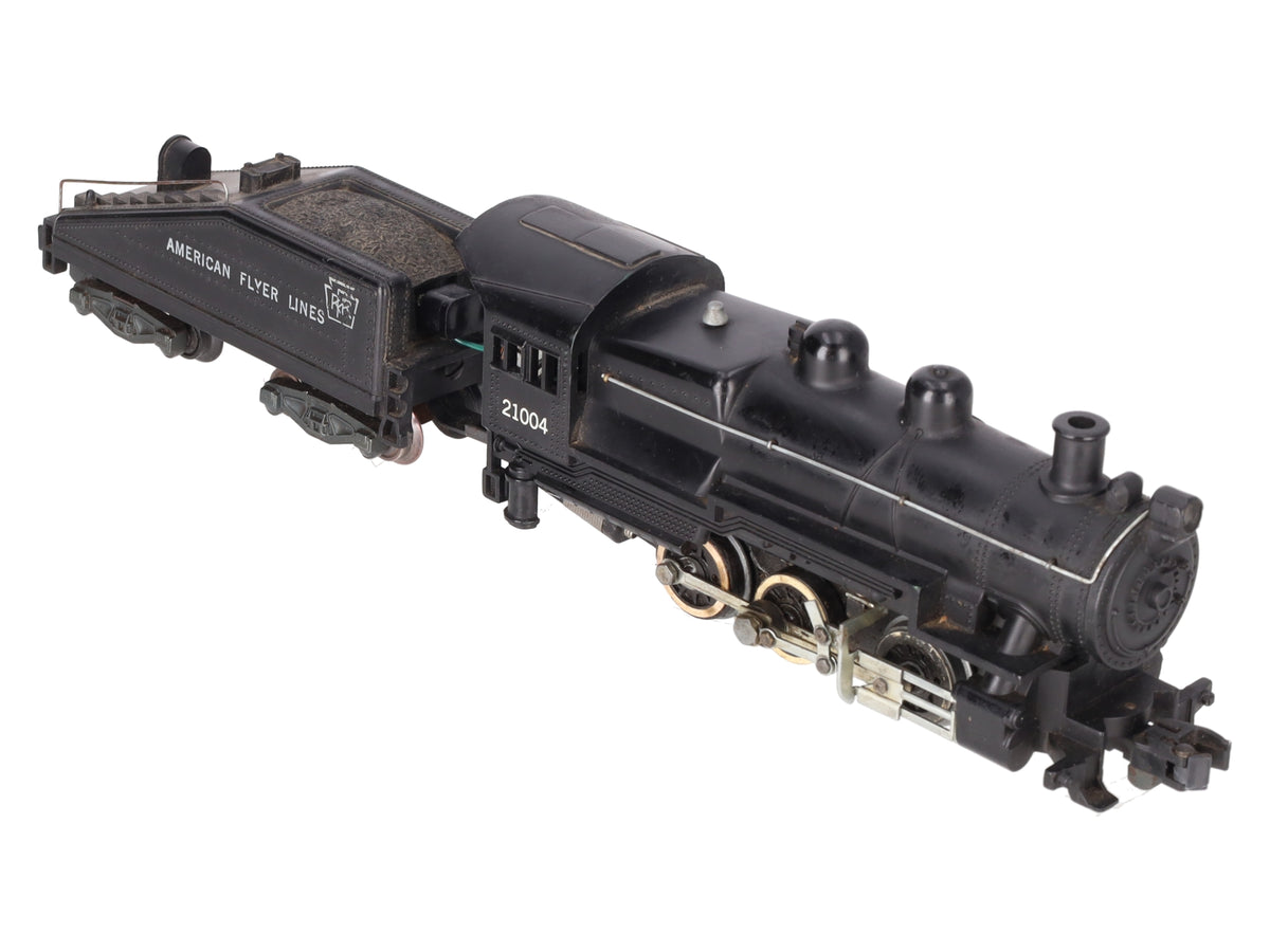 American Flyer 21004 Vintage S 0-6-0 Steam Switcher & Tender VG