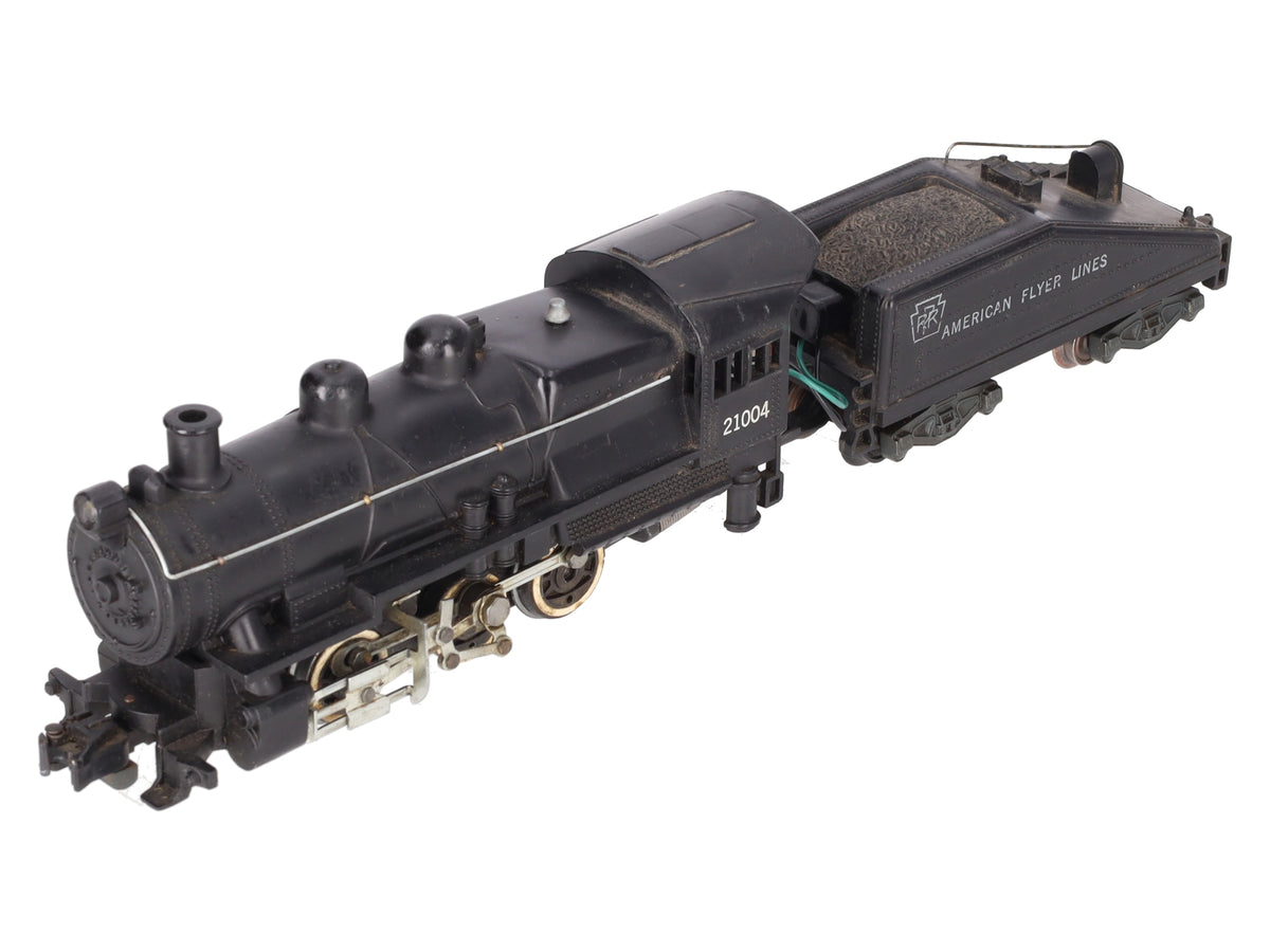 American Flyer 21004 Vintage S 0-6-0 Steam Switcher & Tender VG