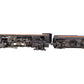 Lionel 746 Vintage O N&W J Class 4-8-4 Steam Locomotive & 746W Tender VG