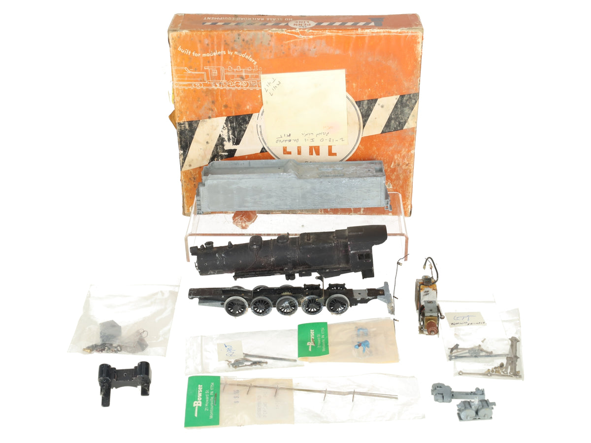 Penn Line 7165 HO Scale 2-10-0 Steam Loco & Tender Kit VG