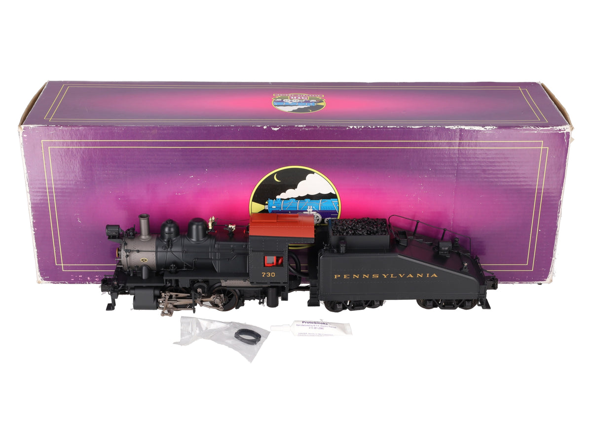 MTH 20-3265-1 Pennsylvania 0-4-0 A-5 Switcher Steam High Rail w/PS2 #730 VG/Box