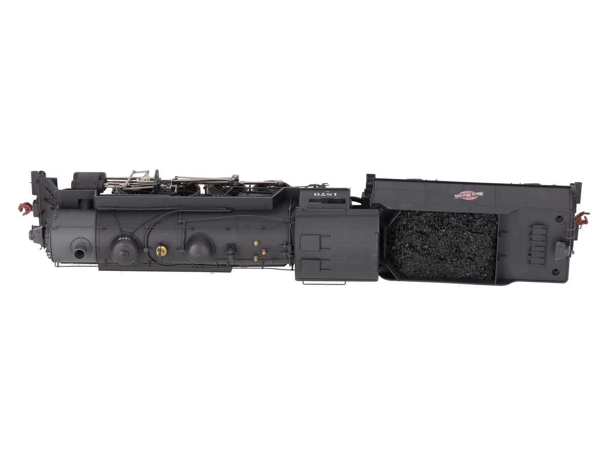 S-Helper 01776 S Gauge C&NW 2-8-0 Steam Locomotive & Tender w/ DCC #1879 VG/Box