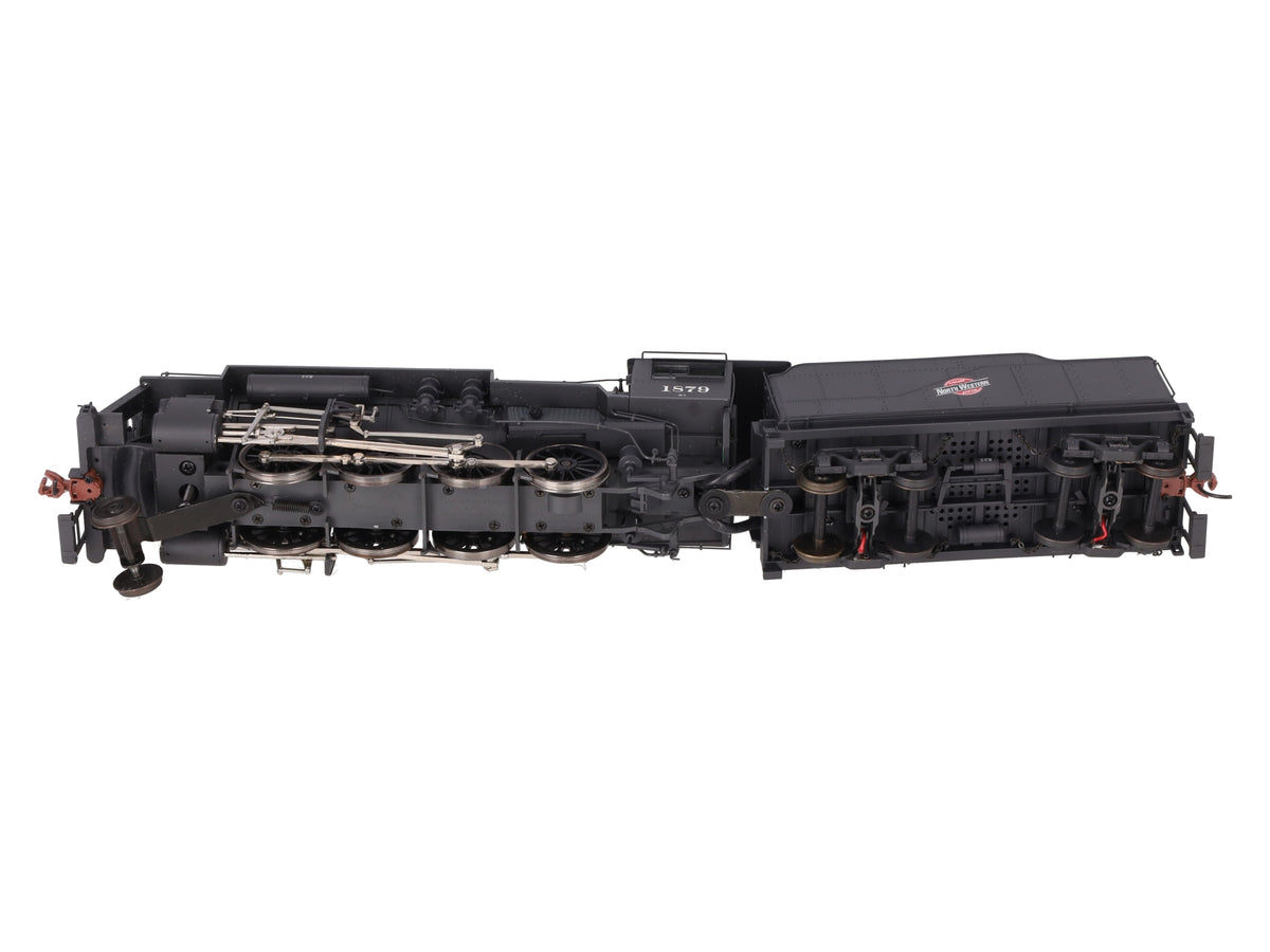 S-Helper 01776 S Gauge C&NW 2-8-0 Steam Locomotive & Tender w/ DCC #1879 VG/Box