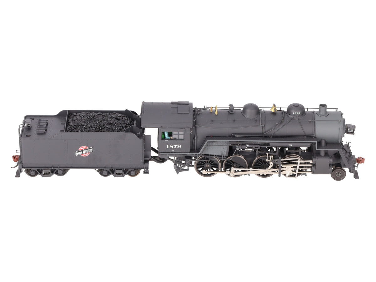 S-Helper 01776 S Gauge C&NW 2-8-0 Steam Locomotive & Tender w/ DCC #1879 VG/Box
