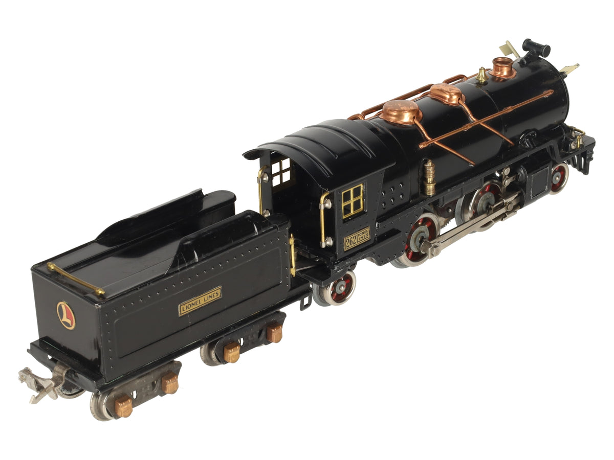 Lionel 262 Vintage O Prewar 2-4-2 Steam Locomotive & Tender