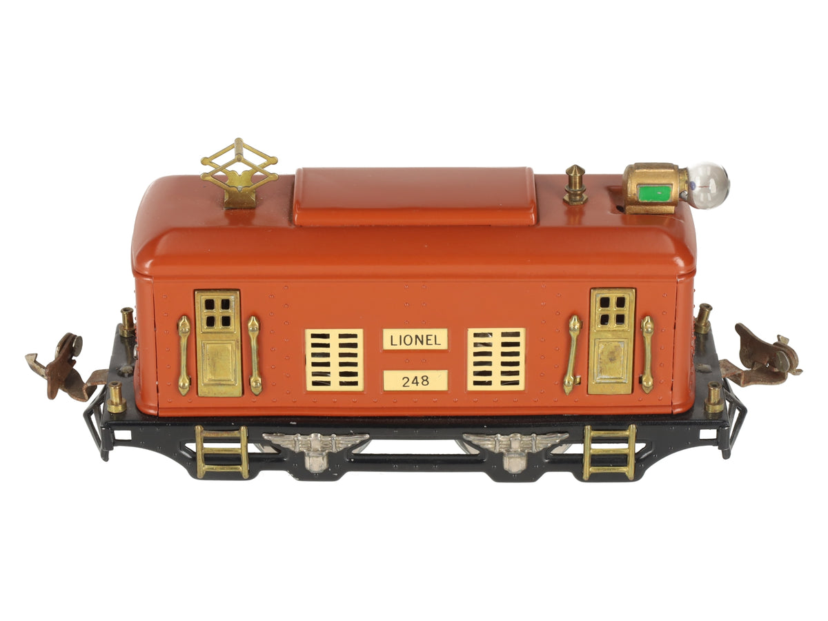 Lionel 248 Vintage O 0-4-0 Tinplate Powered Electric Locomotive