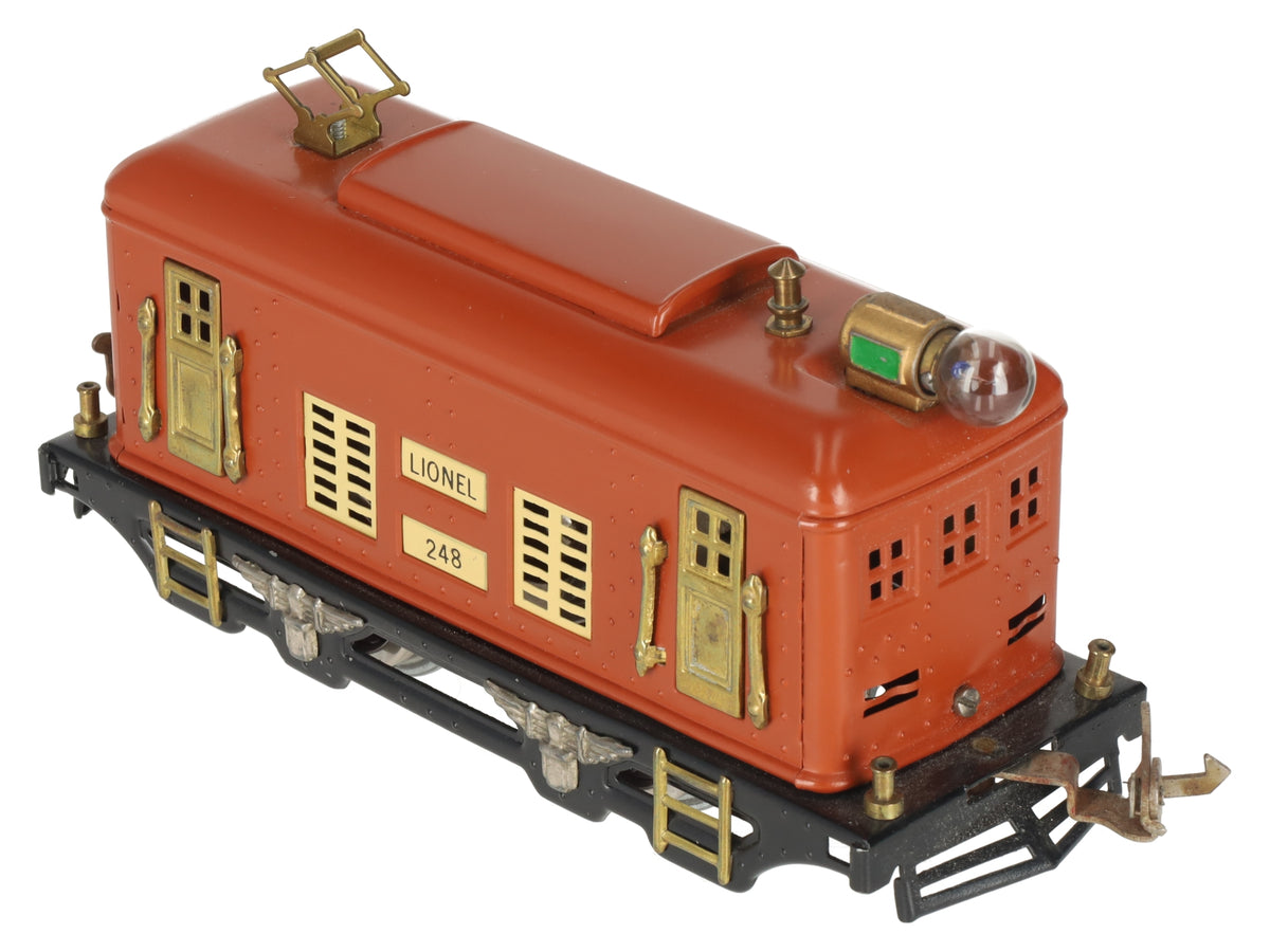 Lionel 248 Vintage O 0-4-0 Tinplate Powered Electric Locomotive