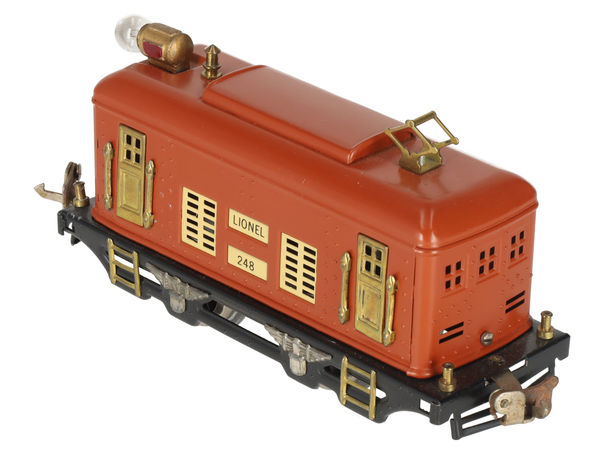 Lionel 248 Vintage O 0-4-0 Tinplate Powered Electric Locomotive
