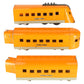 Lionel Vintage O 1700E, 1701 and 1702 Hiawatha Orange/Gray Junior Streamline Set VG