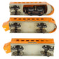 Lionel Vintage O 1700E, 1701 and 1702 Hiawatha Orange/Gray Junior Streamline Set VG