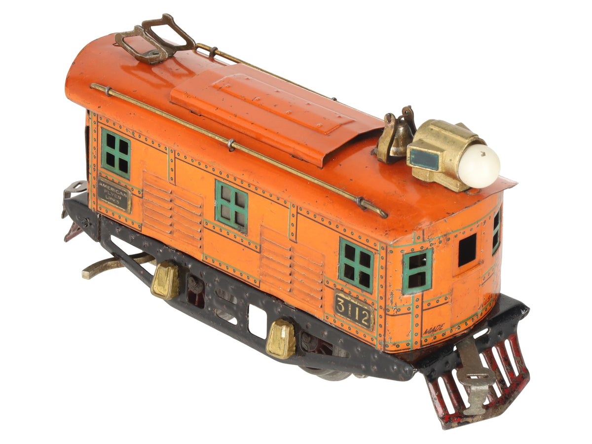 American Flyer 3112 Vintage O AFL Electric Boxcab Prewar Locomotive