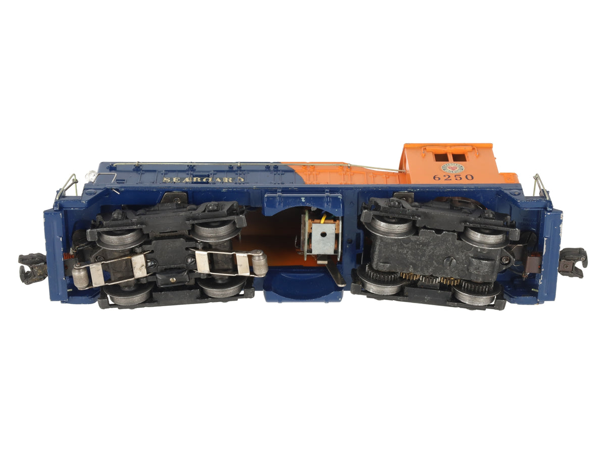 Lionel 6250 Vintage O Seaboard NW-2 Powered Diesel Locomotive VG