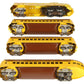 American Flyer 1730RW Vintage O Union Pacific Yellow Articulated Passenger Set