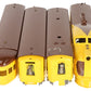 American Flyer 1730RW Vintage O Union Pacific Yellow Articulated Passenger Set