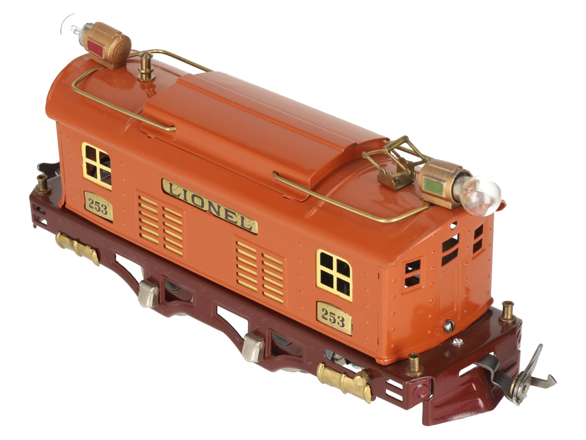 Lionel 253 Vintage O Prewar Terracotta Electric Locomotive -Repainted