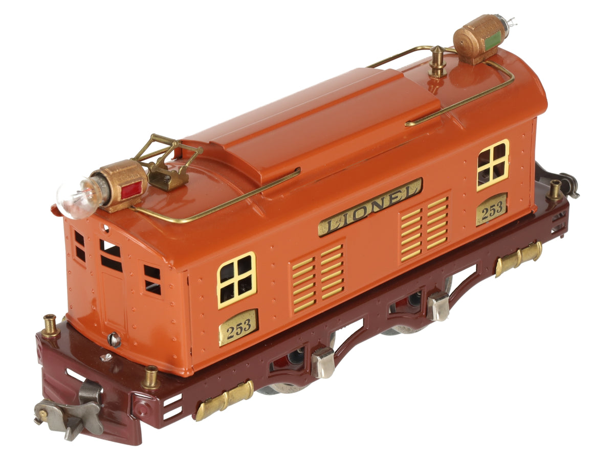 Lionel 253 Vintage O Prewar Terracotta Electric Locomotive -Repainted