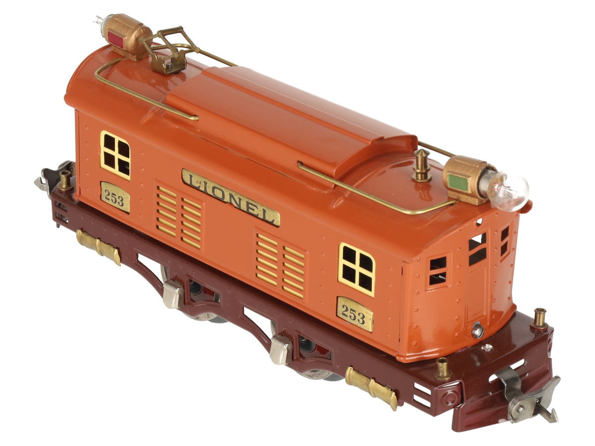Lionel 253 Vintage O Prewar Terracotta Electric Locomotive -Repainted
