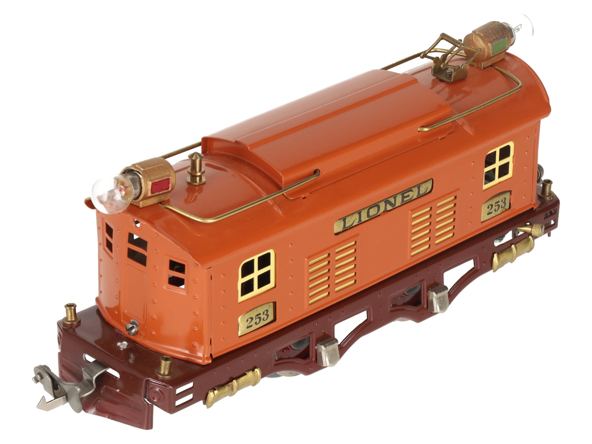 Lionel 253 Vintage O Prewar Terracotta Electric Locomotive -Repainted