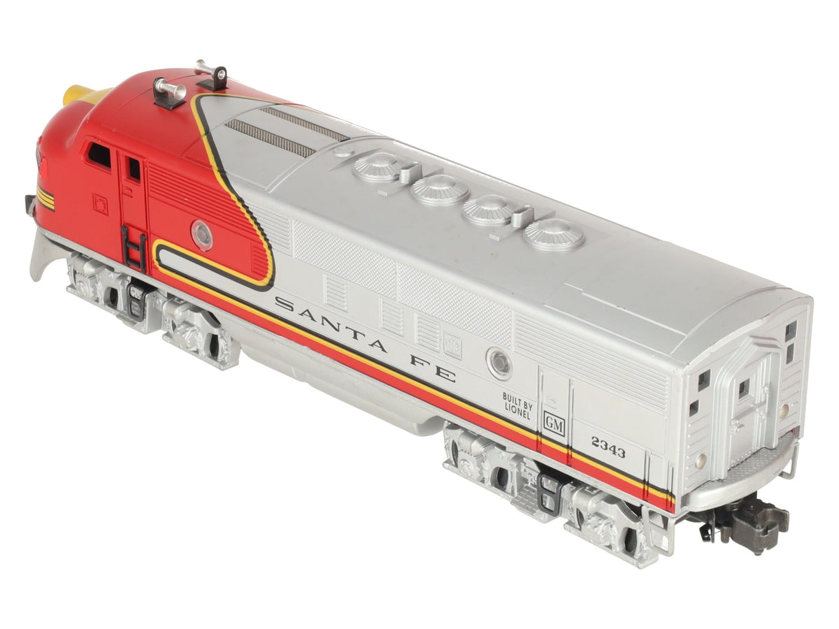 Lionel 6-18128 O Gauge Santa Fe F-3 A Powered Diesel Locomotive #2343 EX