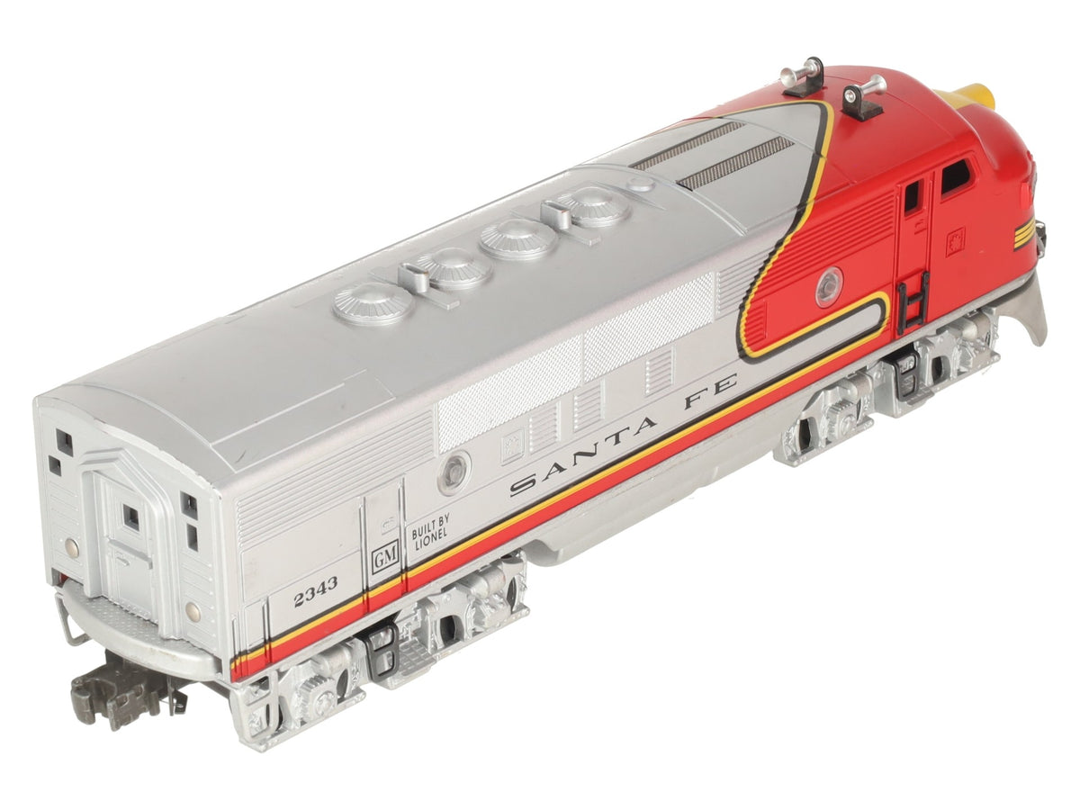 Lionel 6-18128 O Gauge Santa Fe F-3 A Powered Diesel Locomotive #2343 EX