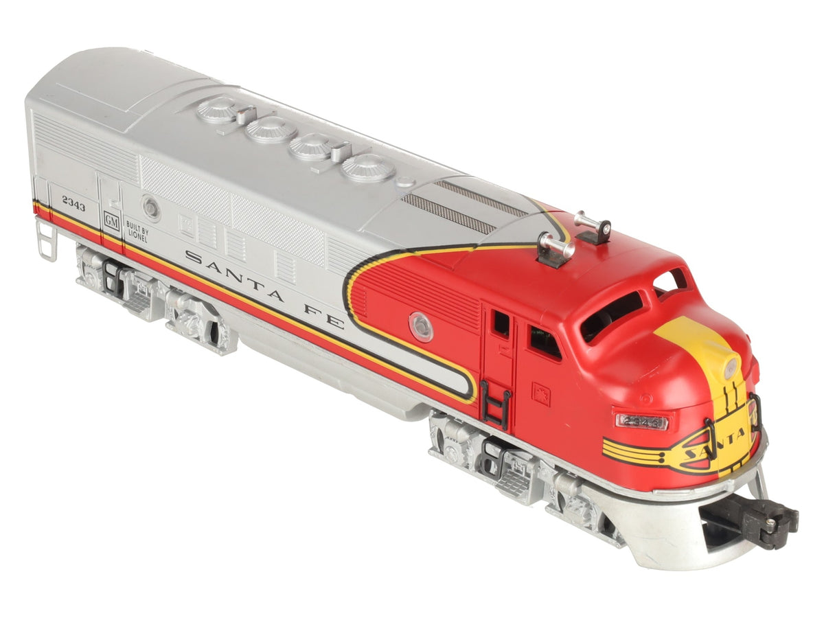 Lionel 6-18128 O Gauge Santa Fe F-3 A Powered Diesel Locomotive #2343 EX