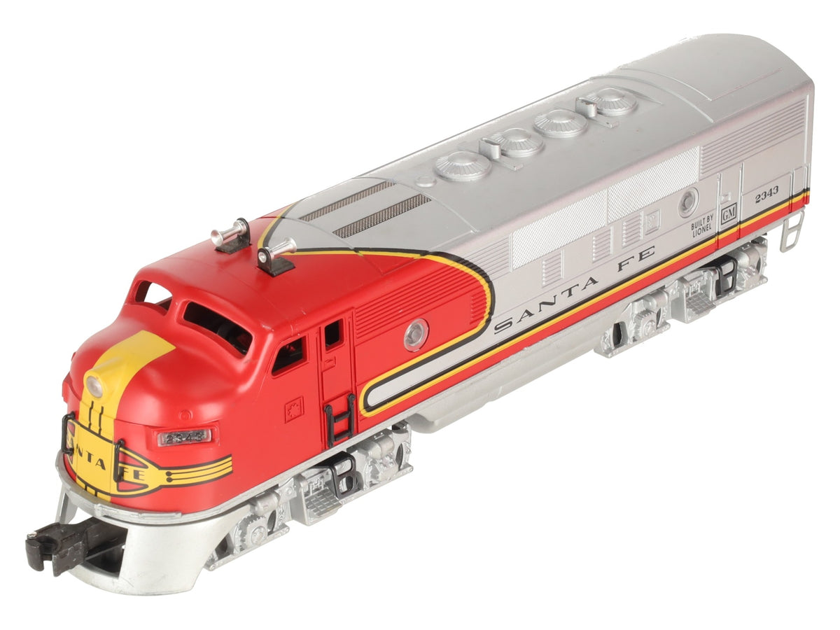 Lionel 6-18128 O Gauge Santa Fe F-3 A Powered Diesel Locomotive #2343 EX