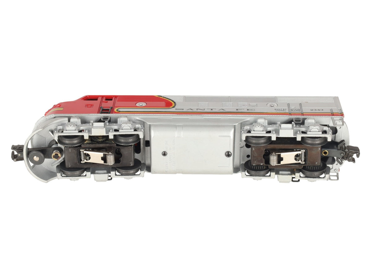 Lionel 6-18128 O Gauge Santa Fe F-3 A Powered Diesel Locomotive #2343 EX