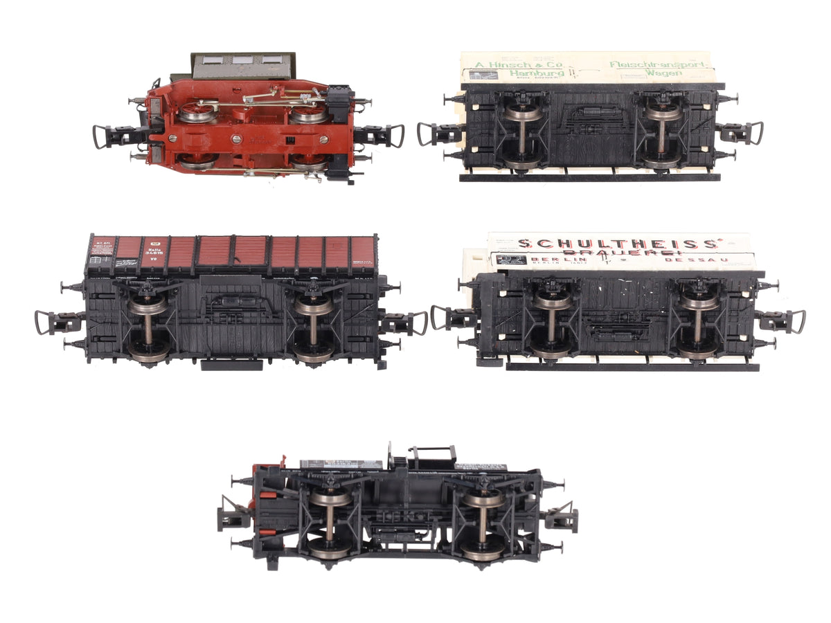 Trix 21213 HO Scale Berlin Guterwagen Steam Locomotive Set VG/Box