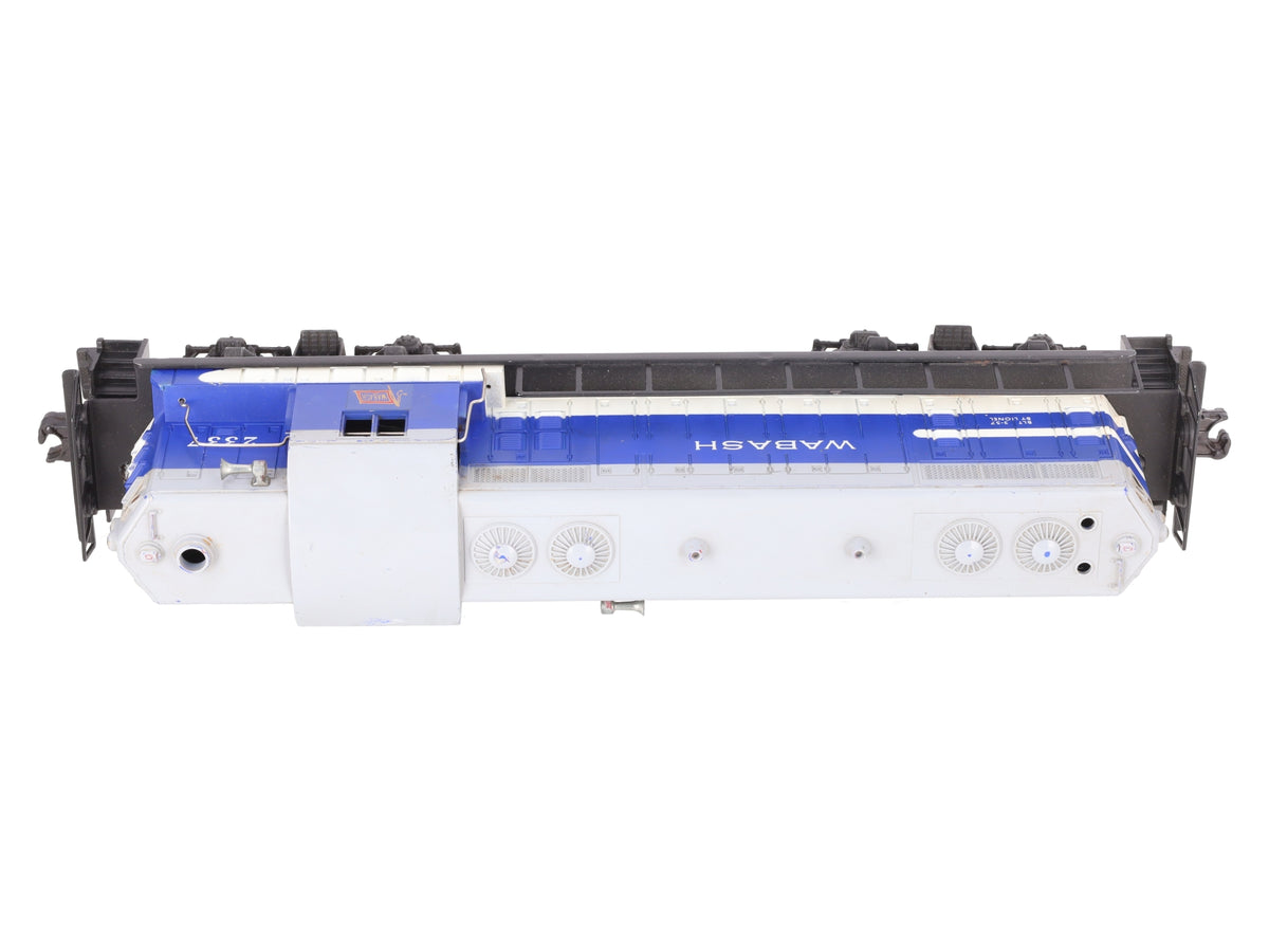 Lionel 2337 Vintage O Wabash GP-7 Powered Diesel Locomotive VG