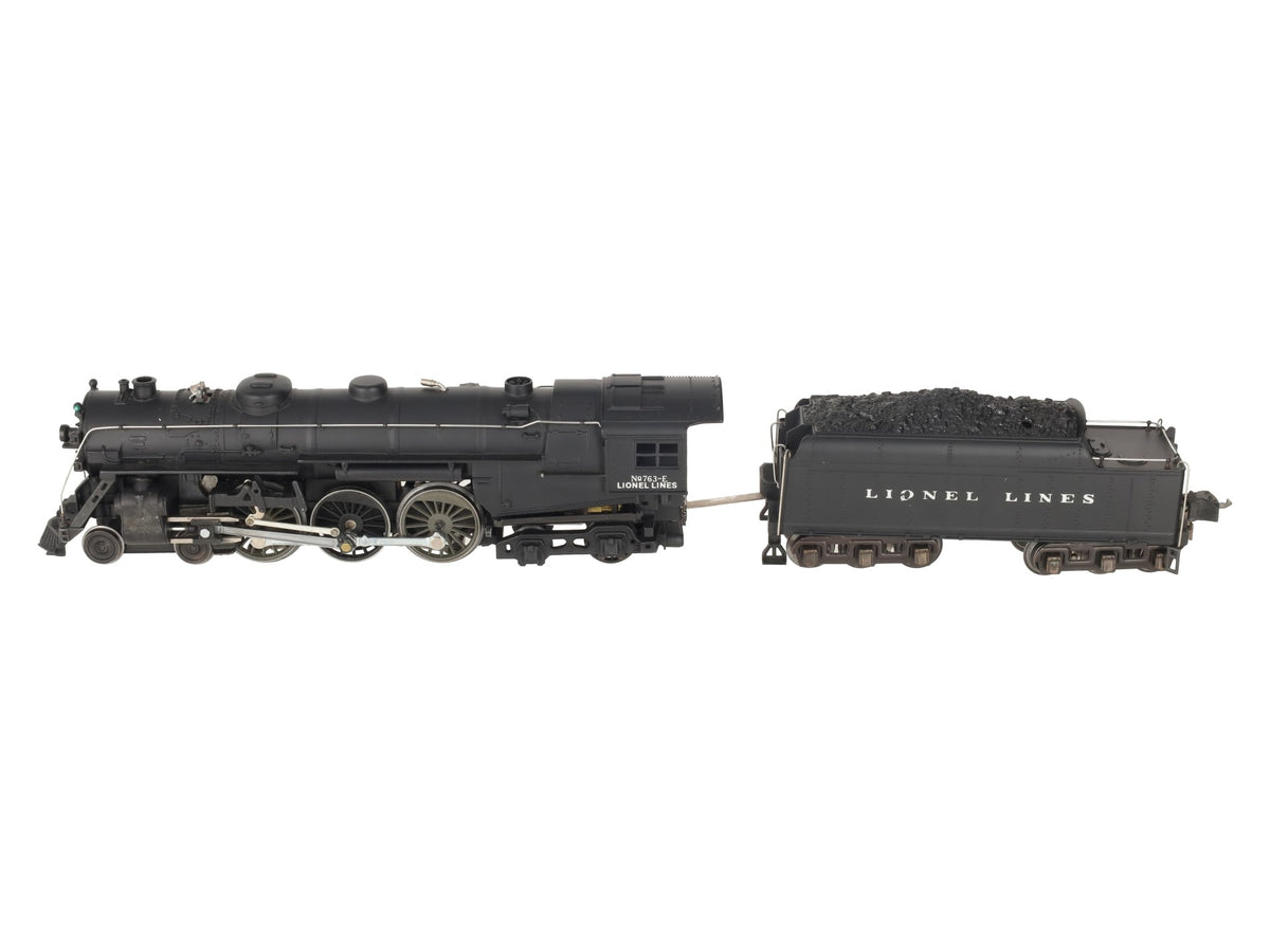 Lionel 763E Vintage O Lionel Lines Semi-Scale 4-6-4 Hudson Steam Loco w/2226W EX