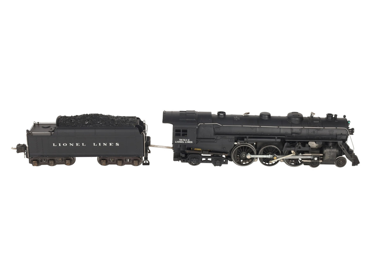 Lionel 763E Vintage O Lionel Lines Semi-Scale 4-6-4 Hudson Steam Loco w/2226W EX