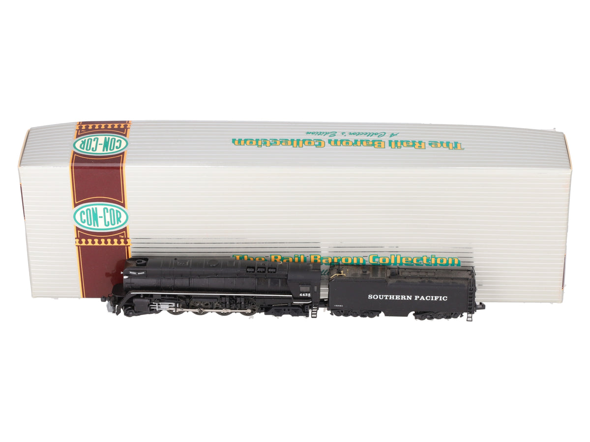 Con-Cor 01-3877 N Scale Southern Pacific 4-8-4 Northern Steam Locomotive #4435 VG/Box