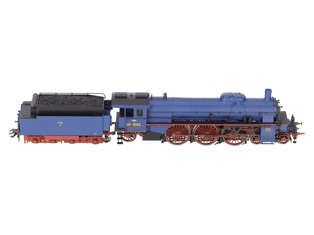 Marklin HO Scale 4-6-2 Baden Express Steam Locomotive w/ Tender #1002 LN/Box