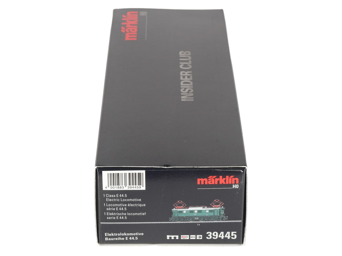 Marklin 39445 HO Scale DB Class E 44.5 Electric Locomotive #44507 LN/Box