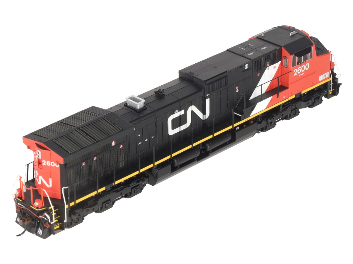 Athearn ATHG31633 HO CN Dash 9-44CW Diesel Locomotive w/ DCC & Sound #2600 LN/Box