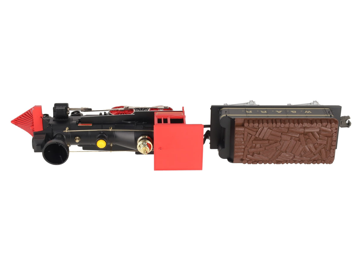 MTH 30-1120-1 O Gauge W.A.R.R General Steam Locomotive & Tender w/PS1 LN/Box
