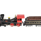 MTH 30-1120-1 O Gauge W.A.R.R General Steam Locomotive & Tender w/PS1 LN/Box