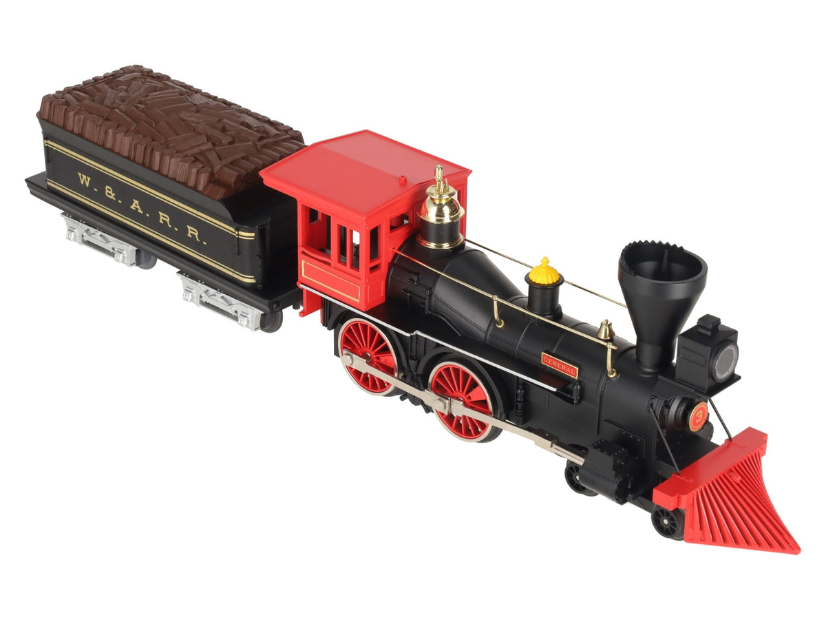 MTH 30-1120-1 O Gauge W.A.R.R General Steam Locomotive & Tender w/PS1 LN/Box