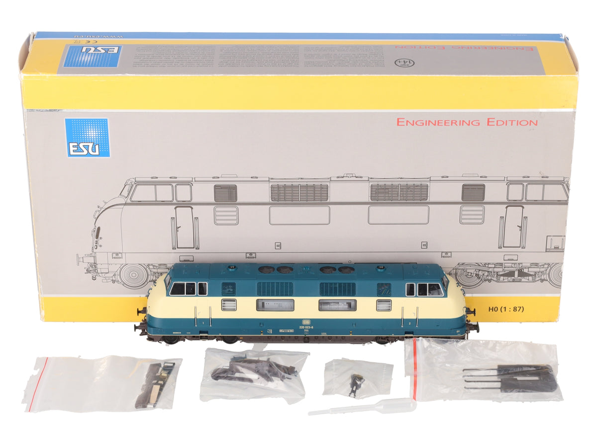 ESU 31086 HO Scale DB Electric Locomotive #200203-6 LN/Box