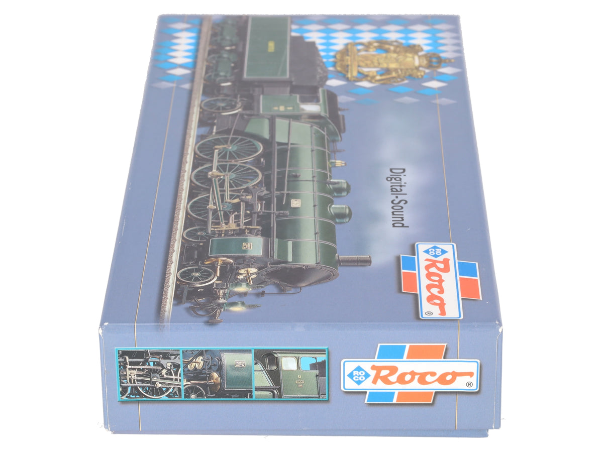 Roco 69371 HO Scale K.Bay.STS.B Class Steam Locomotive w/ Tender #3601 EX/Box
