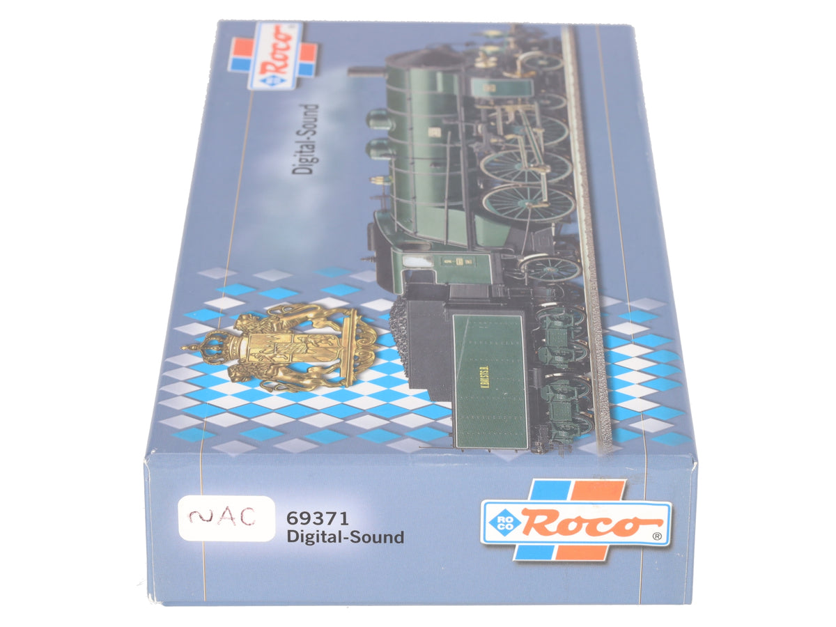 Roco 69371 HO Scale K.Bay.STS.B Class Steam Locomotive w/ Tender #3601 EX/Box