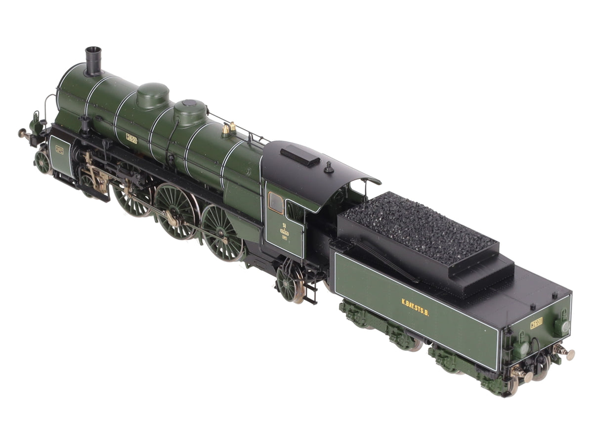 Roco 69371 HO Scale K.Bay.STS.B Class Steam Locomotive w/ Tender #3601 EX/Box