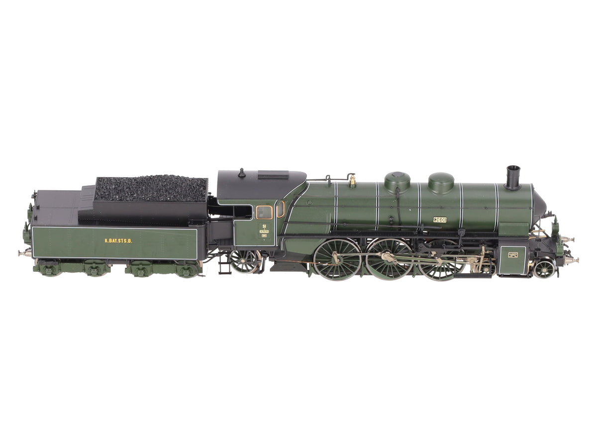 Roco 69371 HO Scale K.Bay.STS.B Class Steam Locomotive w/ Tender #3601 EX/Box